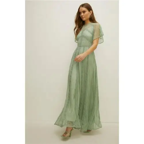 Oasis, Платье макси из нежного кружева премиум-класса