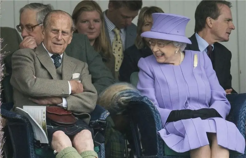 королева принц Филипп