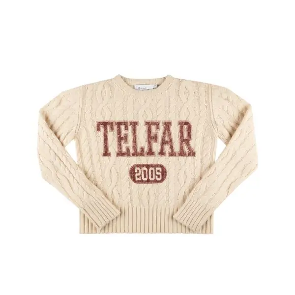 Telfar, свитер с прорезью для большого пальца, 329 фунтов стерлингов Telfar, свитер с прорезью для большого пальца, 329 фунтов стерлингов