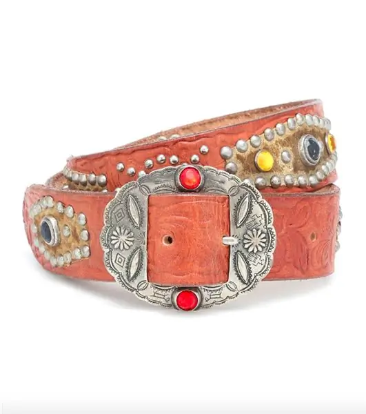 Golden Goose, кожаный ремень с украшением Texas Rodeo Golden Goose, кожаный ремень с украшением Texas Rodeo