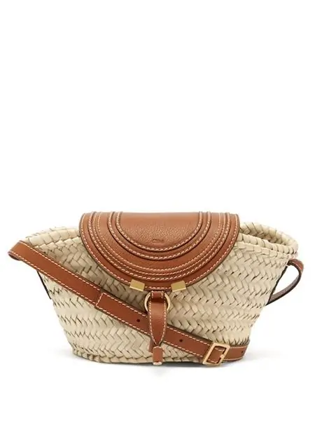 Chloé, сумка-корзина из кожи и соломы, 400 фунтов стерлингов