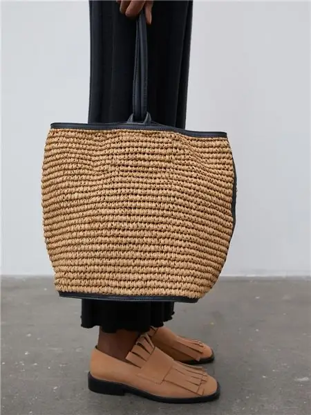 Мален Биргер. Buckzy Bucket Bag Woven Paper, БЫЛО 250 фунтов стерлингов, сейчас 175 фунтов стерлингов