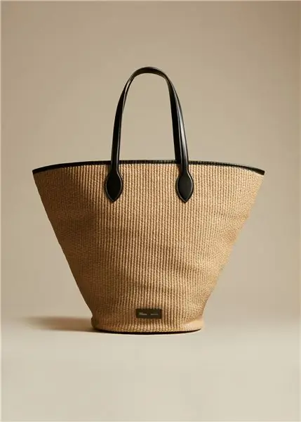 лучшие сумки-корзины Khaite, The Medium Raffia Osa Tote, 750 фунтов стерлингов