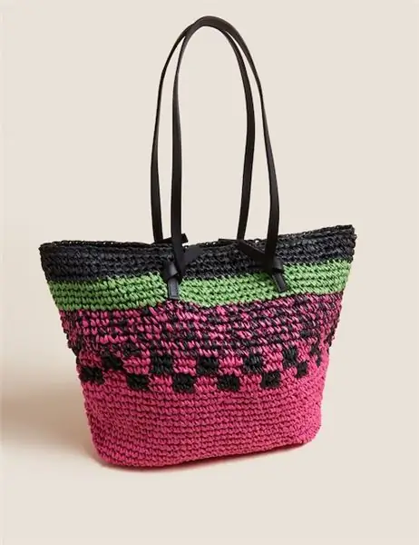 лучшие сумки-корзины M&S, Straw Tote Bag, 25 фунтов стерлингов