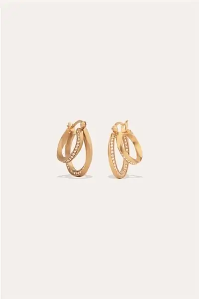 Завершенные работы, серьги Suburbs Gold Vermeil и White Topaz, 215 фунтов стерлингов
