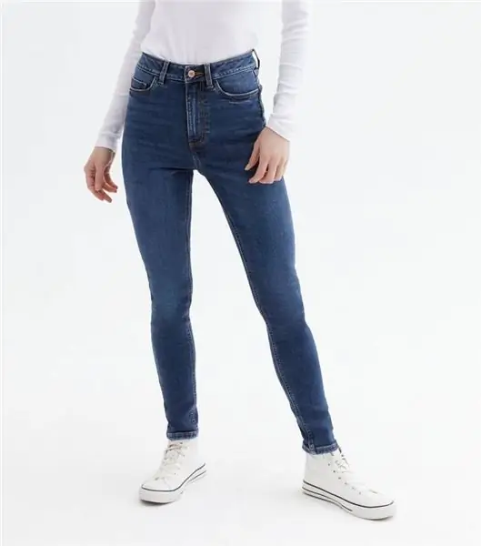 New Look, синие джинсы-скинни Jenna Lift & Shape, 27,99 фунтов стерлингов New Look, синие джинсы-скинни Jenna Lift & Shape, 27,99 фунтов стерлингов