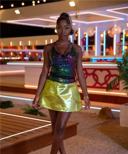 Топ Indiyah's eBay Vintage New Look с цепочкой и бретельками на шее