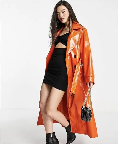 лучшие тренчи для женщин ASOS, виниловый плащ ASYOU, 60,99 фунтов стерлингов