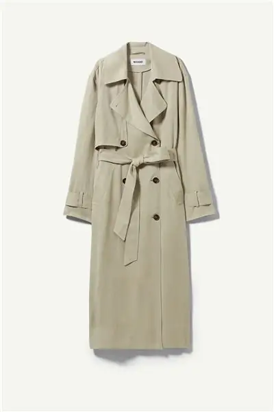лучшие тренчи для женщин, Weekday, Casey Fluid Trench Coat, 80 фунтов стерлингов