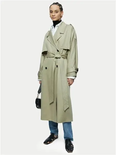 лучшие тренчи для женщин Jigsaw, Tencel Camarin Cream Trench Coat, 184 фунта стерлингов