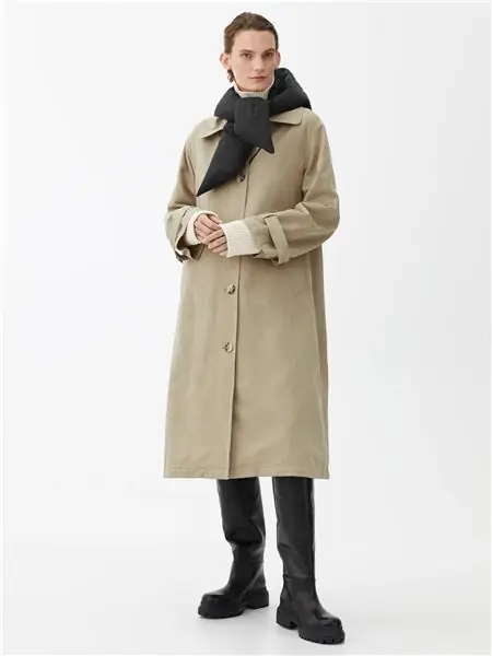 лучшие тренчи для женщин Arket, Oversized Linen Blend Coat, £135