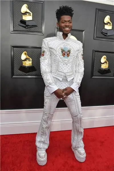 Лил Нас Х в Balmain Лил Нас Х в Balmain