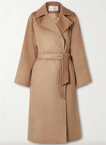 Max Mara, пальто Manuela Icon с поясом из верблюжьей шерсти, 1700 фунтов стерлингов