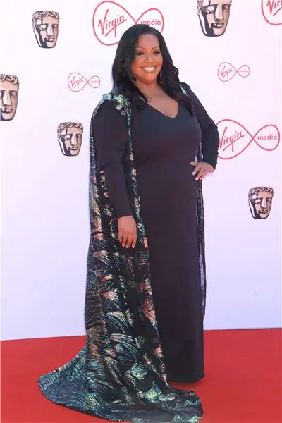 Эллисон Хаммонд на церемонии BAFTA TV AWARDS