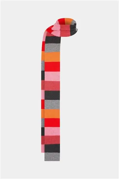 Молли Годдард, Flynn Scarf Pink Mix, £140.00 Молли Годдард, Flynn Scarf Pink Mix, £140.00