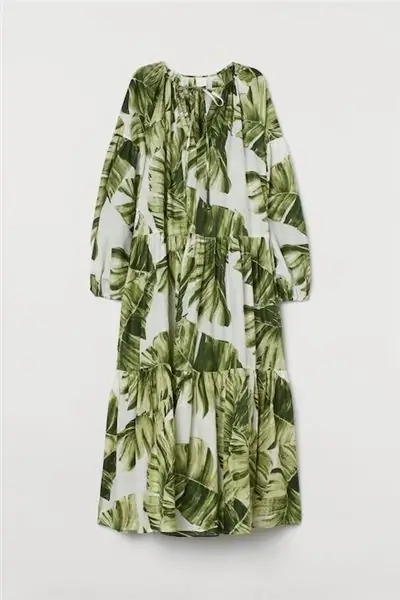 H&M, хлопковое платье с объемными рукавами, 29,99 фунтов стерлингов H&M, хлопковое платье с объемными рукавами, 29,99 фунтов стерлингов