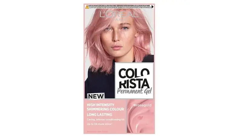 Перманентная гелевая краска для волос L'Oreal Colorista Rose Gold Перманентная гелевая краска для волос L'Oreal Colorista Rose Gold
