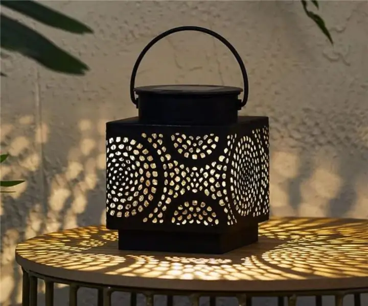 Таза Марокканский солнечный фонарь