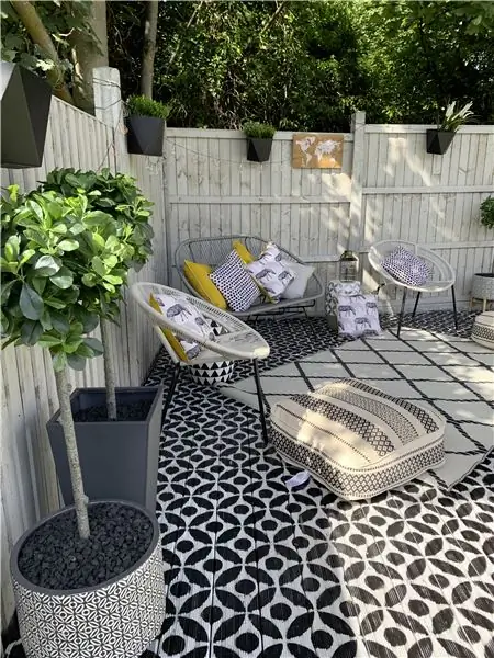 Трафарет вашего патио