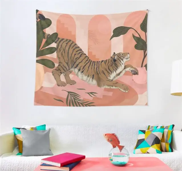 Redbubble, гобелен Easy Tiger, £ 42,84 Redbubble, гобелен Easy Tiger, £ 42,84