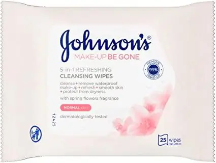 Очищающие салфетки Johnson's Make-Up Be Gone, 1,25 фунта стерлингов в Boots Очищающие салфетки Johnson's Make-Up Be Gone, 1,25 фунта стерлингов в Boots