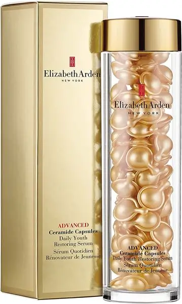 Ежедневная сыворотка для восстановления молодости лица Elizabeth Arden Advanced Ceramide Capsules, БЫЛО 84 фунта стерлингов, СЕЙЧАС 49,84 фунта стерлингов Ежедневная сыворотка для восстановления молодости лица Elizabeth Arden Advanced Ceramide Capsules, БЫЛО 84 фунта стерлингов, СЕЙЧАС 49,84 фунта стерлингов