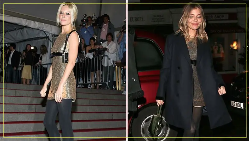 Как Сиенна Миллер переодела свое платье Burberry Met Gala