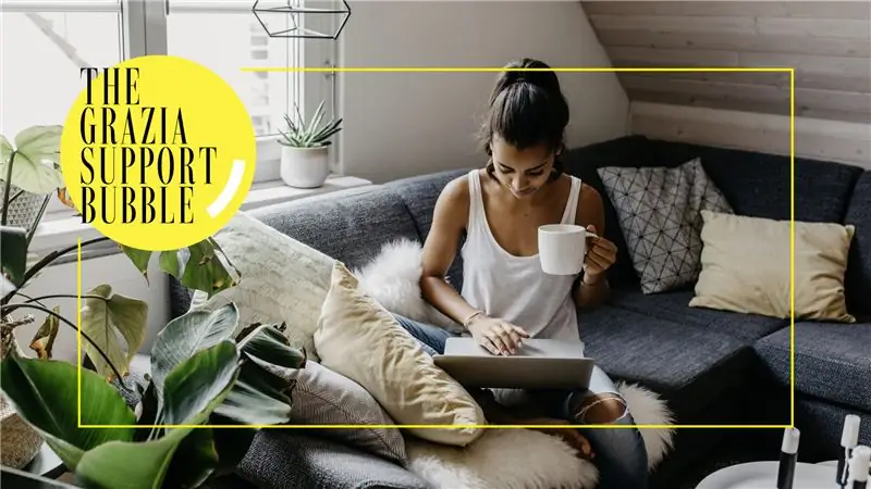 Добро пожаловать в пузырь поддержки Grazia