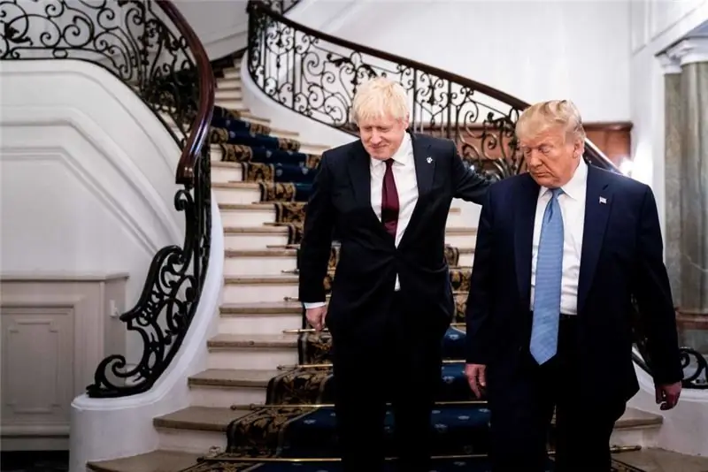 Борис Джонсон и Дональд Трамп Борис Джонсон и Дональд Трамп