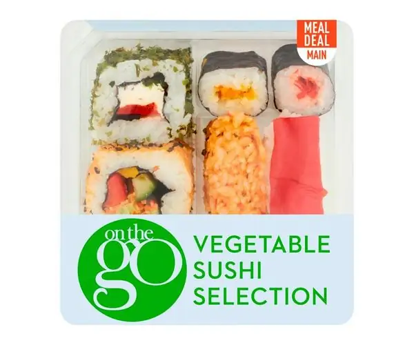 Овощные суши Sainsbury's Medium 148г Овощные суши Sainsbury's Medium 148г