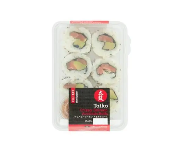 Ролл Taiko Crispy Salmon с авокадо 176г Ролл Taiko Crispy Salmon с авокадо 176г