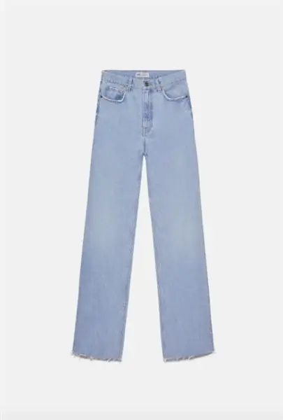 Zara, джинсы с высокой посадкой, 27,99 фунтов стерлингов Zara, джинсы с высокой посадкой, 27,99 фунтов стерлингов