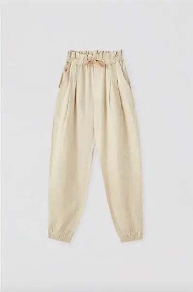 Pull & Bear, льняные джоггеры, 25,99 фунтов стерлингов