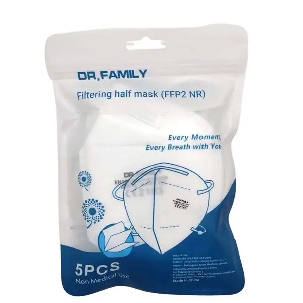Маска для лица Dr. Family FFP2, 5 масок за 6,99 фунтов стерлингов