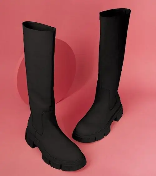 New Look, черные массивные ботинки, БЫЛО £46,99 СЕЙЧАС £20 New Look, черные массивные ботинки, БЫЛО £46,99 СЕЙЧАС £20
