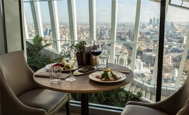 Куда пойти на хороший ужин: Darwin Brasserie в SkyGarden
