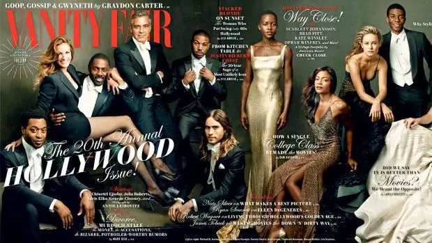 Люпита Нионго на обложке самого разнообразного голливудского номера журнала Vanity Fair
