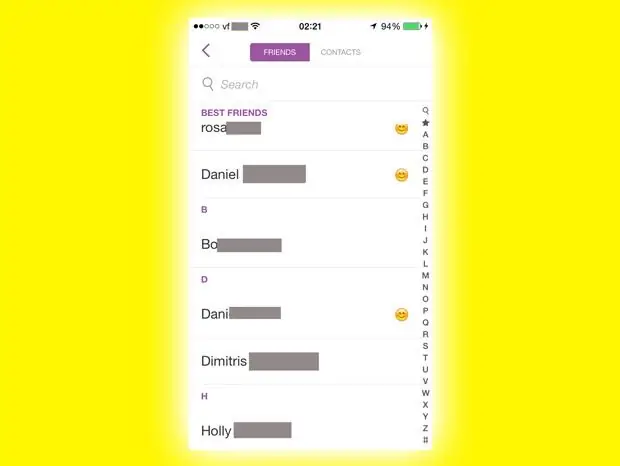 секстинг в Snapchat