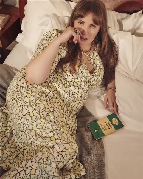 11. Honoru00e9 x Lena Dunham, платье Madderlake, £194,48