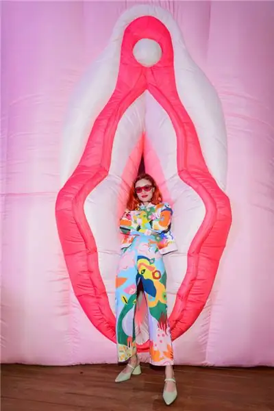 Миранда Макарофф на коктейльной вечеринке Desigual X Miranda Makaroff во время Art Basel Miami Beach 2019