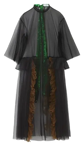 TOGA ARCHIVES x H&M, прозрачное платье, 119,99 фунтов стерлингов