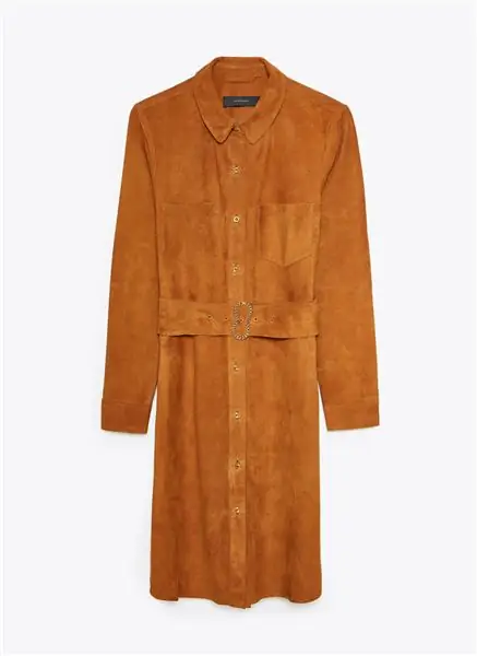 Uterque, кожаная верхняя рубашка, 250 фунтов стерлингов