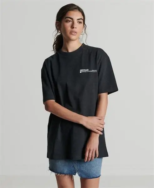 SUPERDRY, переработанная футболка с микро-топом, 24,99 фунтов стерлингов