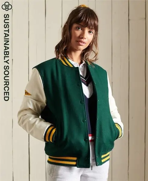 ORIGINAL & VINTAGE Куртка-бомбер College Varsity 8 499 РУБ