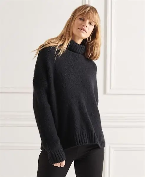 SUPERDRY, джемпер Studios с массивным воротником-стойкой, £74,99