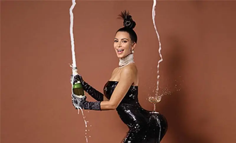 Ким Кардашьян еще больше осталось увидеть в ее фотосессии для журнала «Paper Magazine»