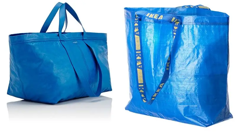 Ikea дразнит Balenciaga после претензий об авторских правах