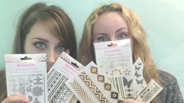 Шесть секундных лайфхаков: перенос татуировок на окончательное испытание