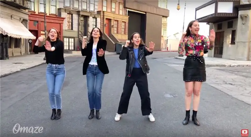 Эмма Стоун возрождает любовь Spice Girls с Хаимом