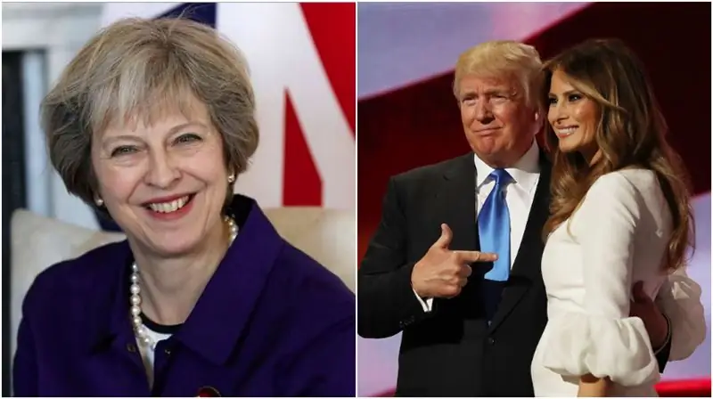 У Терезы Мэй есть самые странные подарки для Дональда и Мелании Трамп